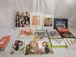 【同梱可】中古品 韓流 TWICE ツウィ ミナ モモ 他 Fell Special Eyes wide open CD DICON 写真集 トレカ95枚 等 グ