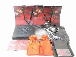 【同梱可】中古品 X JAPAN YOSHIKI 2022 ノート ショッピングバッグ 等 グッズセット