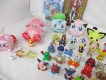 【同梱可】中古品 ゲーム ポケットモンスター 星のカービィ 他 ソフビ人形 ぬいぐるみマスコット ARTBOOK 等 グッズ_画像3