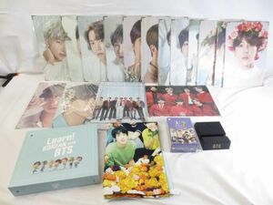 【同梱可】中古品 韓流 防弾少年団 BTS Learn!KOREANwithBTS BTSマニアなんですか？ プレミアムフォト 等 グッズセッ