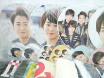 【まとめ売り 中古品】 嵐 5×20 嵐フェス ディズニー パーカー Tシャツ DVD キーホルダー 等 グッズセット_画像2