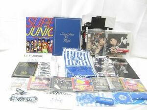 【同梱可】中古品 韓流 SUPER JUNIOR ヒチョル シウォン イェソン Mr.Simple 他 CD タオル ペンライト 等 グッズセッ