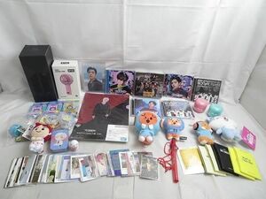 【同梱可】中古品 韓流 TXT TRUZ BTS 他 MAP OF THE SOUL ペンライト ミニフォトカード30枚 トレカ26枚 等 グッズセ