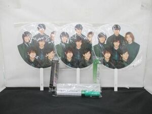 【良品 同梱可】 7 MEN 侍 ペンライト Johnnys’ ISLAND STORE うちわ等グッズセット