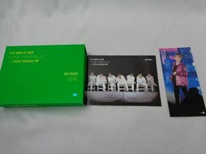 【同梱可】中古品 韓流 防弾少年団 BTS WORLD TOUR LOVE YOURSELF SPEAK YOURSELF SAO PAULO DVD ブックマーク SUGA