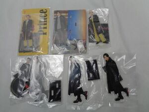 【同梱可】中古品 King & Prince 平野紫耀 永瀬廉 神宮寺勇太 アクリルスタンド 7点 グッズセット