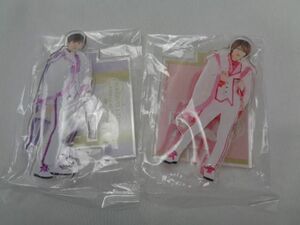 【同梱可】中古品 King & Prince 岸優太 岩橋玄樹 アクリルスタンド SWEET GARDEN アクリルジオラマ 2点 グッズセッ