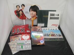 【中古品 同梱可】 関ジャニ∞ 十五祭 Blu-ray 他 ショッピングバッグ うちわ 等 未開封含む グッズセット