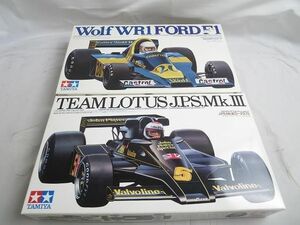 【同梱可】未組立 プラモデル J.P.S. Mk.III ロータス78 Wolf WR1 ウルフWR-1フォード グッズセット