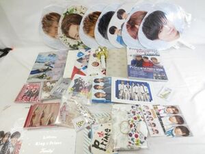 【同梱可】中古品 King & Prince 岸優太 他 Prince 写真集 Blu-ray Gメン ペンライト 等 グッズセット