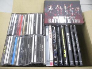 【まとめ売り 動作未確】 KAT-TUN CD DVD LIVE TOUR 2014 come Here LIVE TOUR 2012 CHAIN グッズセット