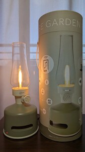 MoriMori LED ランタンスピーカー HOUSE GARDEN FLS-1705- GR グリーン色