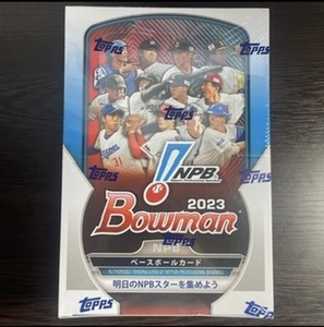 【新品未開封】 2023 Topps NPB Bowman トップス Baseball Cards ボウマン 1箱 1Box シュリンク付き 定価15,840円