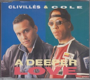 Clivilles & Cole クライヴィルズ & コール / A deeper love【CD Single】★中古輸入盤 /210312