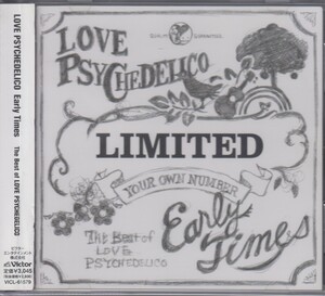 Love Psychedelico ラブ・サイケデリコ / Early Times ～ The Best Of Love Psychedelico　　★中古盤/210416