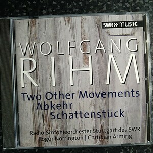 a（SWR）ノリントン　ヴォルフガンク・リーム　管弦楽作品集 第7集　Norrington Wolfgang Rihm　