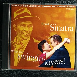 a（国内初期盤）フランク・シナトラ　 ソングス・フォー・スインギン・ラヴァーズ　Frank Sinatra Swingin' Lovers!