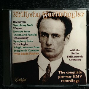 a（biddulp 2CD）フルトヴェングラー　HMV 戦前録音全集　ベートーヴェン　交響曲第5番　Furtwangler The Pre-War Hmv Recordings