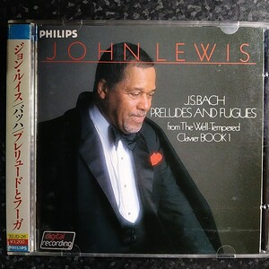 a（国内初期盤）ジョン・ルイス　バッハ　プレリュードとフーガ　John Lewis Bach Preludes and Fugues Book 1