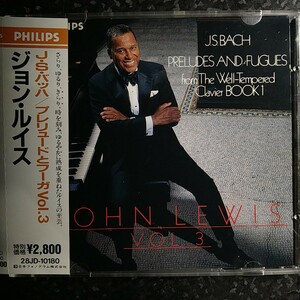 a（国内 2,800円盤）ジョン・ルイス　バッハ　プレリュードとフーガ　John Lewis Bach Preludes and Fugues Book 3