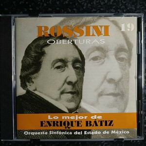a（輸入盤）エンリケ・バティス　ロッシーニ　序曲集　セヴィリアの理髪師　他　Enrique Batiz Rossini Oberturas