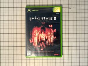 XBOX『FATAL FRAME II Crimson Butterfly』フェイタルフレーム クリムゾンバタフライ テクモ 