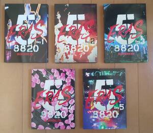 B'z SHOWCASE2020 5ERAS8820 Day1~5のセットDVD