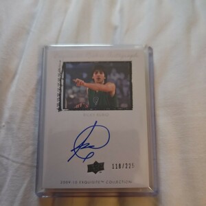 超激レア 09-10 Exquisite Collection RickyRubio リッキールビオ SSP RC auto 直筆サイン T-Wolves NBA スペインの英雄 直書き サイン綺麗