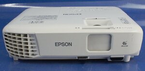 EPSON エプソン 3LCD方式プロジェクター EB-X05 3,300lm リモコン ケーブル 収納バック付 ランプ点灯時間高：611H 低：3294H F012504