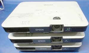 【3台セット】訳あり簡易チェックのみ動作OK EPSON エプソン 3LCD方式プロジェクター EB-1780W 3,000lm F012505