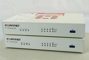 2台セット ライセンス無 AC付 初期化済 FORTINET フォーティネット FortiGate FG-30E Firewall UTM ネットワーク ファイアウォール S011204