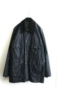 80s Barbour bedale　c34 86cm バブアー　ビデイル　4ポケット ブラック ネイビー　ヴィンテージ