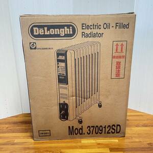 BA051【オイルヒーター】新品未開封　保証付　イタリア製 DeLonghi デロンギ 370912SD　ヒーター 暖房器具 暖房機器 