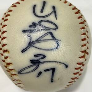 BA263 【直筆サイン入り】 レア 広島東洋カープ 山根和夫選手 直筆サインボール 80年代 野球 当時物の画像4
