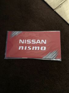 正規品　当時物　本物　日産　純正　NISMO ナンバープレート　マスク　レッド　汎用　新品　希少　レア　廃番　完売　GT-R