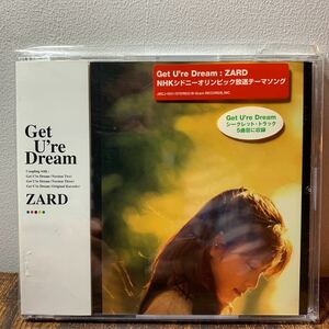 新品未開封★当時盤★タイアップシール付葉書付★ZARD『Get U’re Dream』CD【シークレットトラック】NHK「シドニーオリンピック」坂井泉水