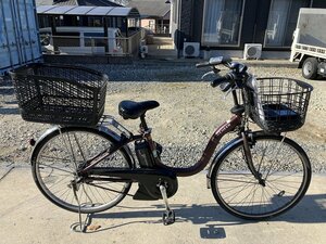 L12　磨けば光る！ 中古電動アシスト自転車 1円売切り！ 23年01月購入 ヤマハ パスチア 取説・保証書付き 配送エリア内は送料3800円でお届