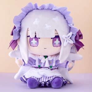 Re:ゼロから始める異世界生活 ふわかわロリータぬいぐるみ エミリア F:NEX フェネクス リゼロ Re:ZERO Rezero Plush Doll Soft Toy Emilia