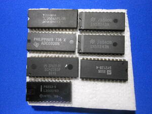 集積回路 インテル P8253-5他 米軍補修用放出品 計7個 240108-9