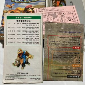 送料無料 SFC スーパーファミコン スーパードンキーコング3 謎のクレミス島 箱 説明書 地図付き superfamicom super donkey kongの画像6