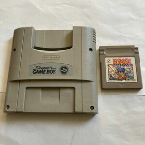 スーパーゲームボーイ がんばれゴエモン さらわれたエビス丸 セット Super Game Boy NINTENDO SHVC-027 スーパーファミコン ゲームボーイ