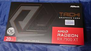 ★未使用品★ ビデオカード ASRock Radeon RX 7900 XT Taichi 20GB OC