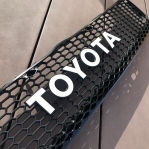 TOYOTA クラシックロゴ サクシード フロントグリル ブラック塗装の画像1