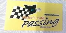 Passingオリジナル　黒猫ちゃんステッカー２枚＆手形ステッカー２枚セット　肉球　黒猫_画像2