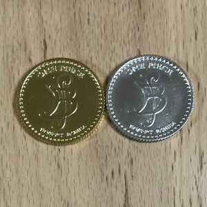 ONE PIECE コイン 金貨 銀貨 2枚セット