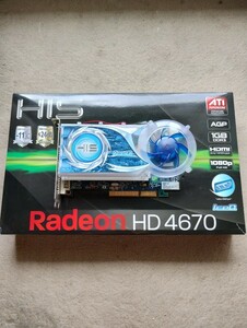 HIS HD 4670 IceQ Native HDMI 1GB (128bit) DDR3 AGP グラフィックボード ビデオカード　Radeon