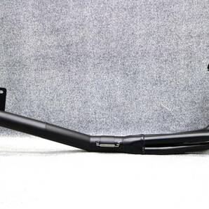 バリオス １型 ＤＪショート管 アルミ ブラック ２分割/黒 60.5π ZR250A 鳴き加工 集合 マフラー パーツ へっぽこ社長の画像1