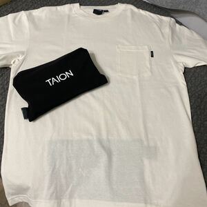 タイオン TAION パッカブル　Tシャツ オフホワイト　生成色　サイズS 新品