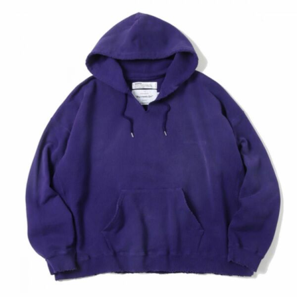 DAIRIKU BoymeetsGirl Cut off Hoodie パープル