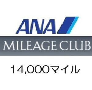 全日空ANA14,000マイル　希望の口座へ加算